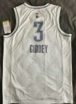 NBA 3 Giddey OKC Thunder 21-22 city 75th Anniversary Maillot